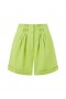  Lanene kratke hlače Ariette boje kaktus zelene | Ženske kratke hlače French Connection