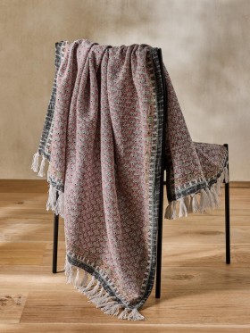  Prekrivač s ružičastim poljem maka | Posteljina i prekrivači French Connection