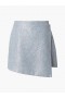  Cece Lurex Skort Silver | Kvinnor French Connection Kjolar