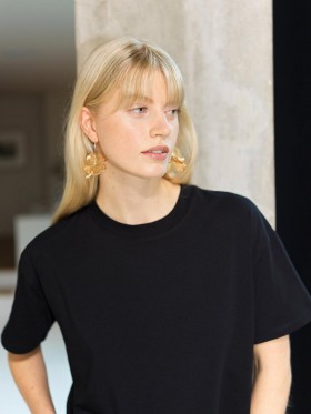  Rallie Oversized T-shirt Svart | Dam Toppar French Connection