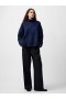 Jersey de cuello alto reciclado Kezia, color azul marino | Prendas de punto French Connection para mujer