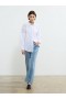 Camisa Lina Cotton Crochet Mix Linen White | Tops French Connection para mujer