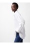  Camisa Rhodes Recycled Crepe Popover Blanco Invierno | Camisas French Connection para mujer