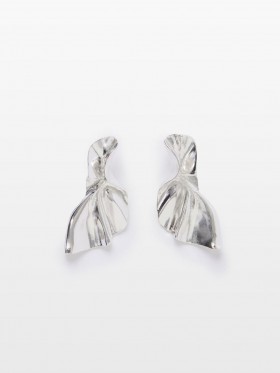 Pendientes de botón Melton Metal plateados | Joyería French Connection para mujer