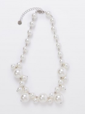  Collar con racimo de perlas sintéticas blancas | Joyería French Connection para mujer