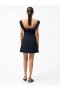  Černé minišaty Whisper Collar | Dámské šaty French Connection