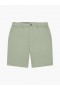  Chino shorts i bomuldsstretch, salviegrøn | French Connection shorts til mænd