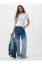  Dallas Denim Ombre Wide Leg Jeans Vintage Blå Ombre | Damebukser French Connection