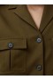  Florence Twill Vest Khaki | Dame Frakker Og Jakker fra French Connection