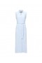 Era Poplin Mouwloze Midaxi Jurk met Riem, Hemelsblauw | Dames Jurken van French Connection