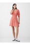  Robe courte froncée Bernice Mandarin/rose marine/IVR | Robes French Connection pour femmes