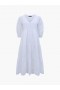  Robe blanche à volants en broderie anglaise | Robes French Connection pour femmes