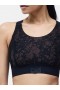  Soutien-gorge de sport imprimé à maintien élevé, noir multicolore | Hauts French Connection pour femmes