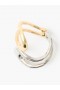  Manchette spirale en métal mixte or/argent | Bijoux French Connection pour femme