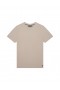  T-shirt à manches courtes en coton effet pêche taupe | T-shirts et polos French Connection pour hommes