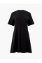  Robe mini-t-shirt plissée Rallye Cotton Blackout | Robes French Connection pour femmes