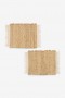  Sets de table Watamu (lot de 2) Naturel | Accessoires pour la maison French Connection