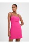  Robe courte Whisper Ruth Bow fuchsia | Robes French Connection pour femmes