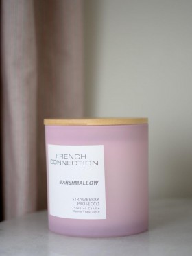 Bougie Marshmallow Serenity 200 g Fraise Prosecco | Bougies et parfums French Connection