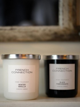  Bougie classique Vanille d'hiver 158 g | Bougies et parfums French Connection