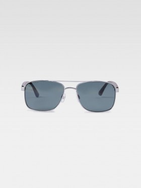  Γυαλιά ηλίου Metal Navigator σε ασημί/ματ χρώμα Tort | Ανδρικά γυαλιά ηλίου French Connection
